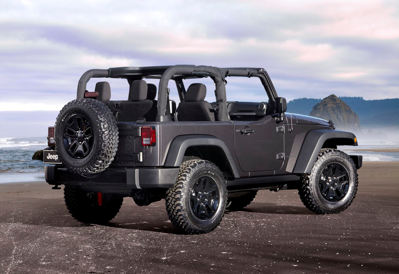 Illustration for article titled New 2014 JeepĀ® Wrangler Willys Wheeler Edition: A Classic Throwback With Modern Capability